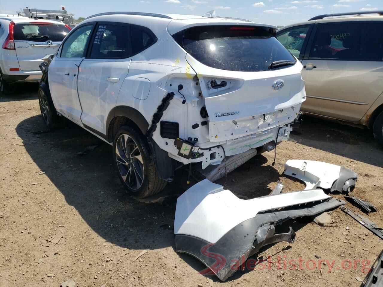 KM8J3CAL1KU989407 2019 HYUNDAI TUCSON