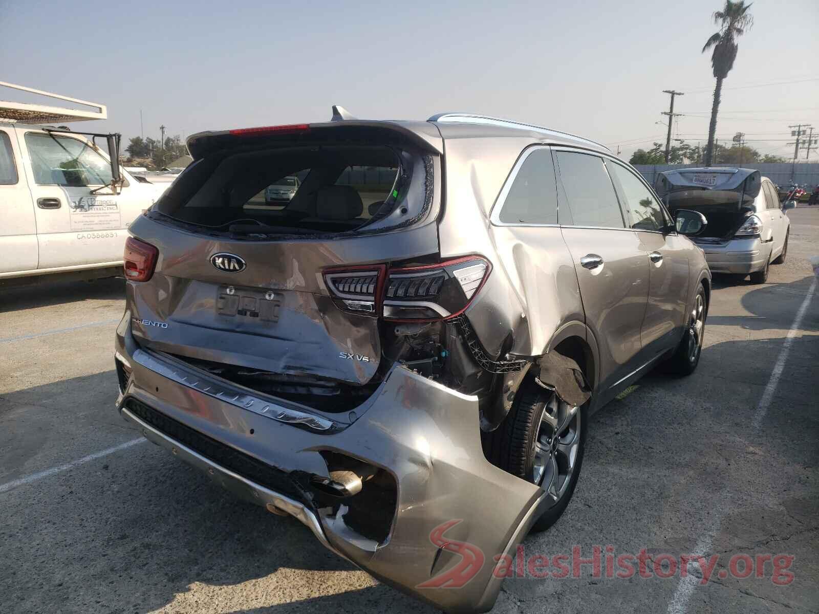 5XYPK4A53KG458185 2019 KIA SORENTO