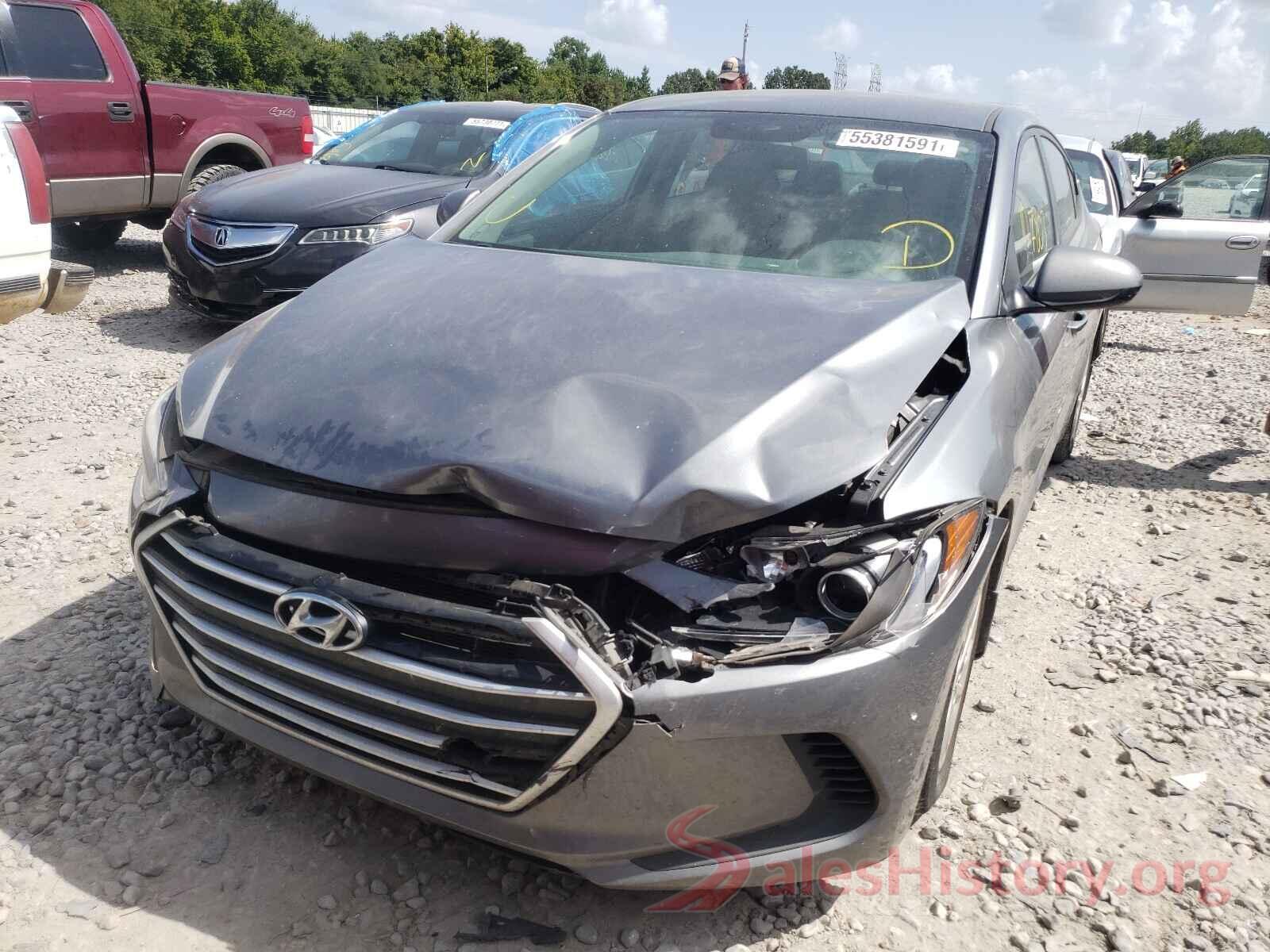 5NPD74LF6JH309173 2018 HYUNDAI ELANTRA