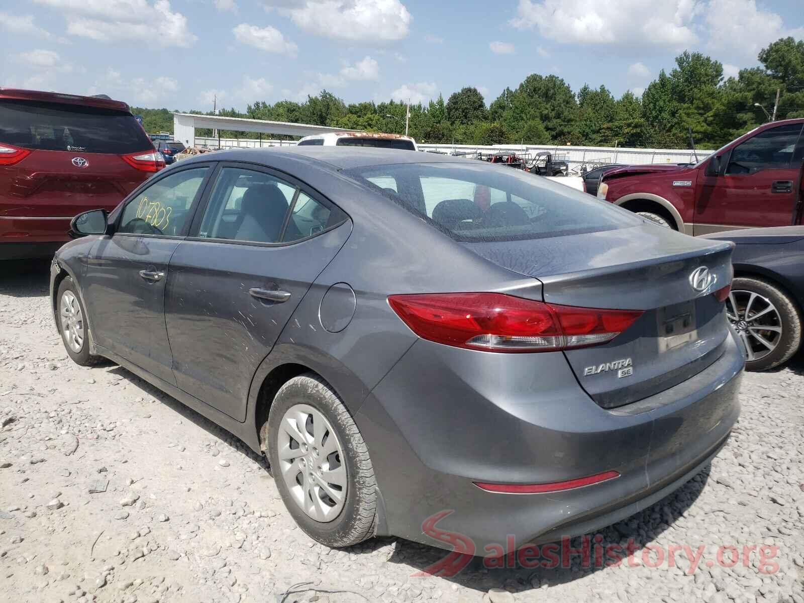 5NPD74LF6JH309173 2018 HYUNDAI ELANTRA