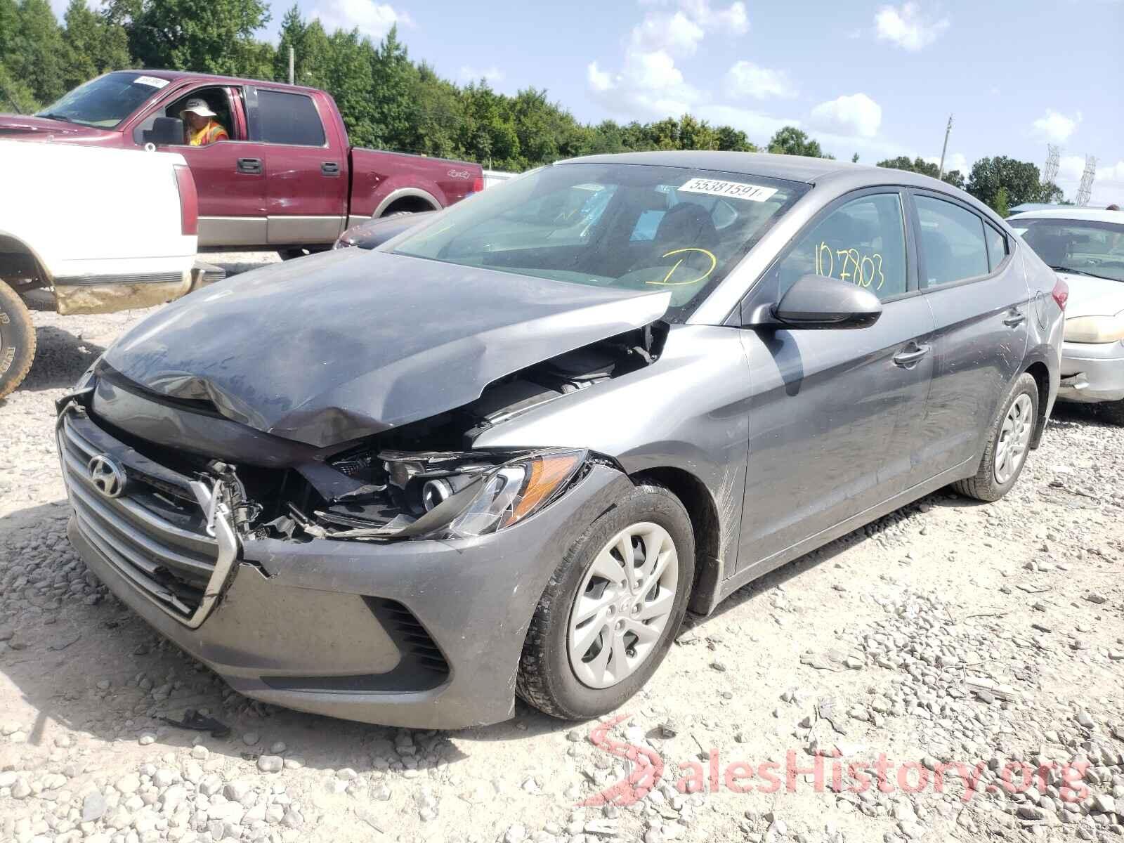 5NPD74LF6JH309173 2018 HYUNDAI ELANTRA