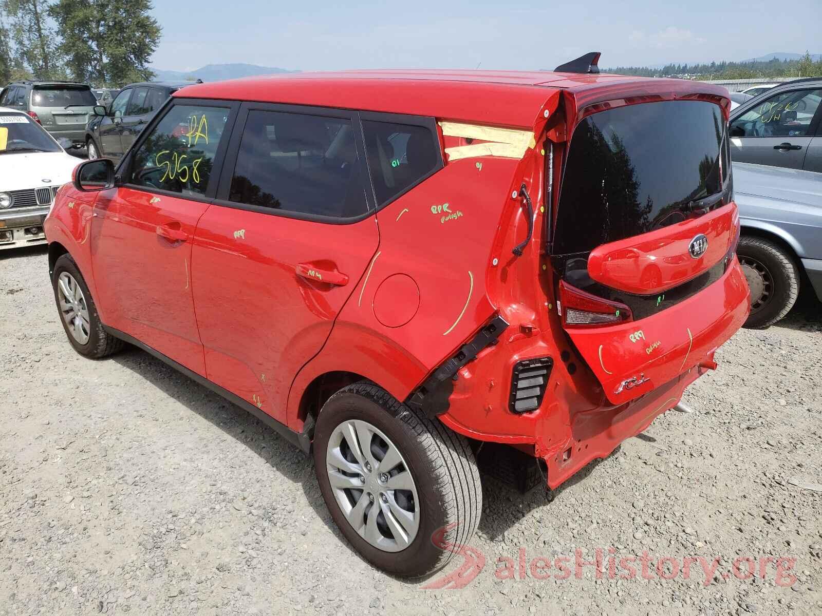 KNDJ23AU7L7714611 2020 KIA SOUL