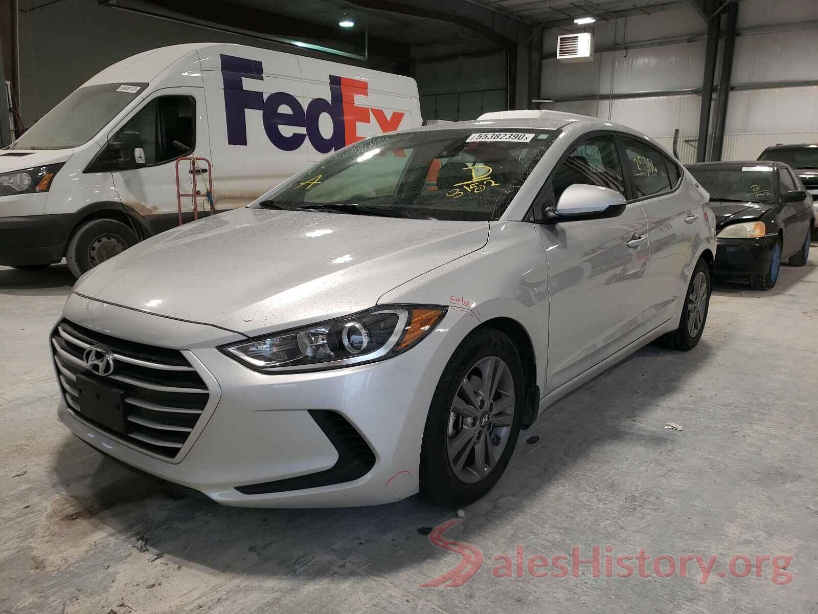 5NPD84LF9HH138152 2017 HYUNDAI ELANTRA