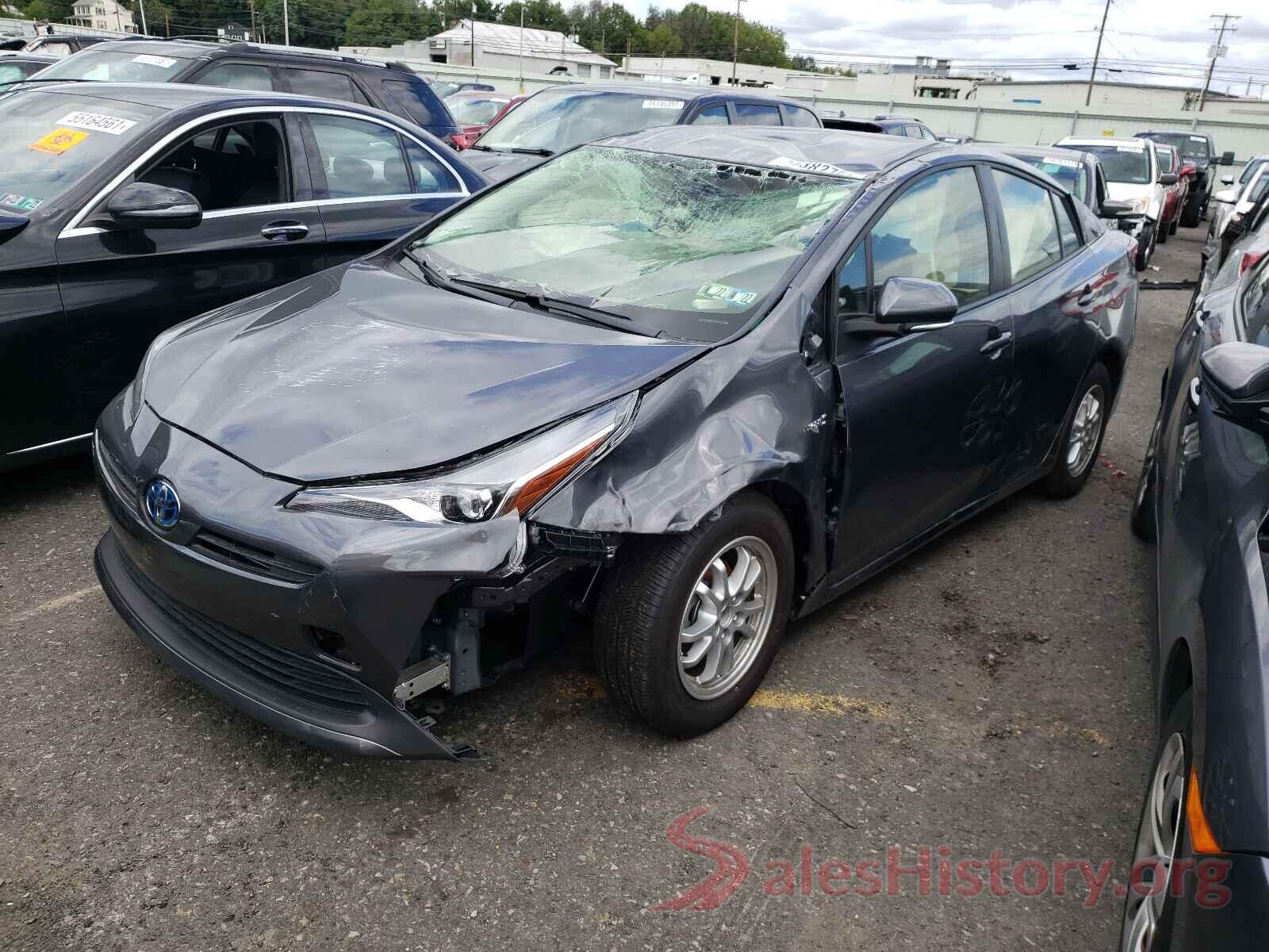 JTDKAMFU6M3144020 2021 TOYOTA PRIUS