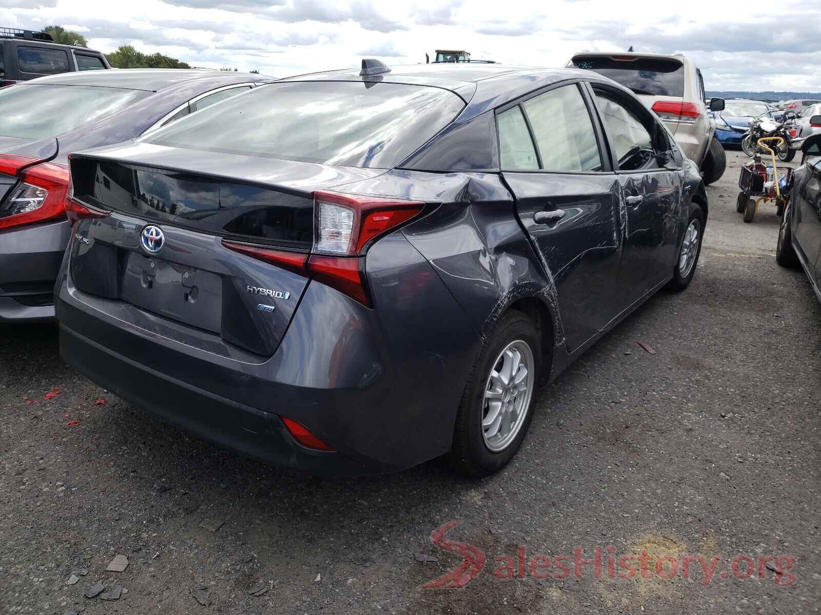 JTDKAMFU6M3144020 2021 TOYOTA PRIUS