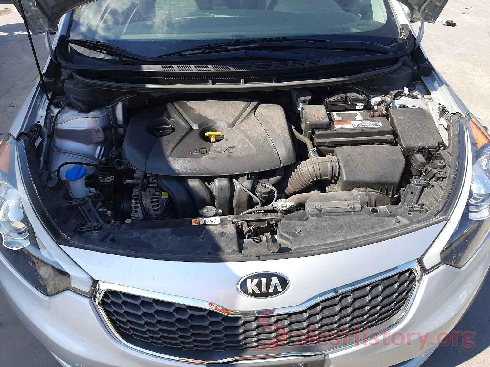 KNAFK5A89G5583250 2016 KIA FORTE