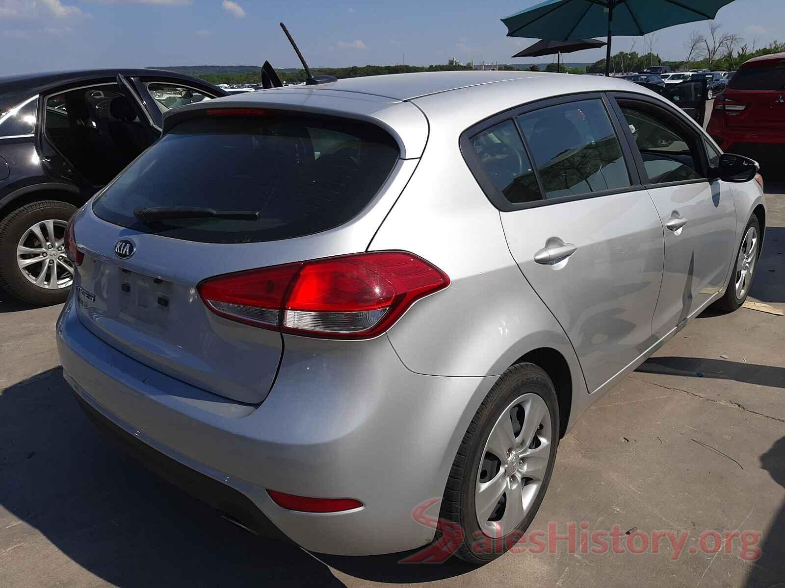 KNAFK5A89G5583250 2016 KIA FORTE