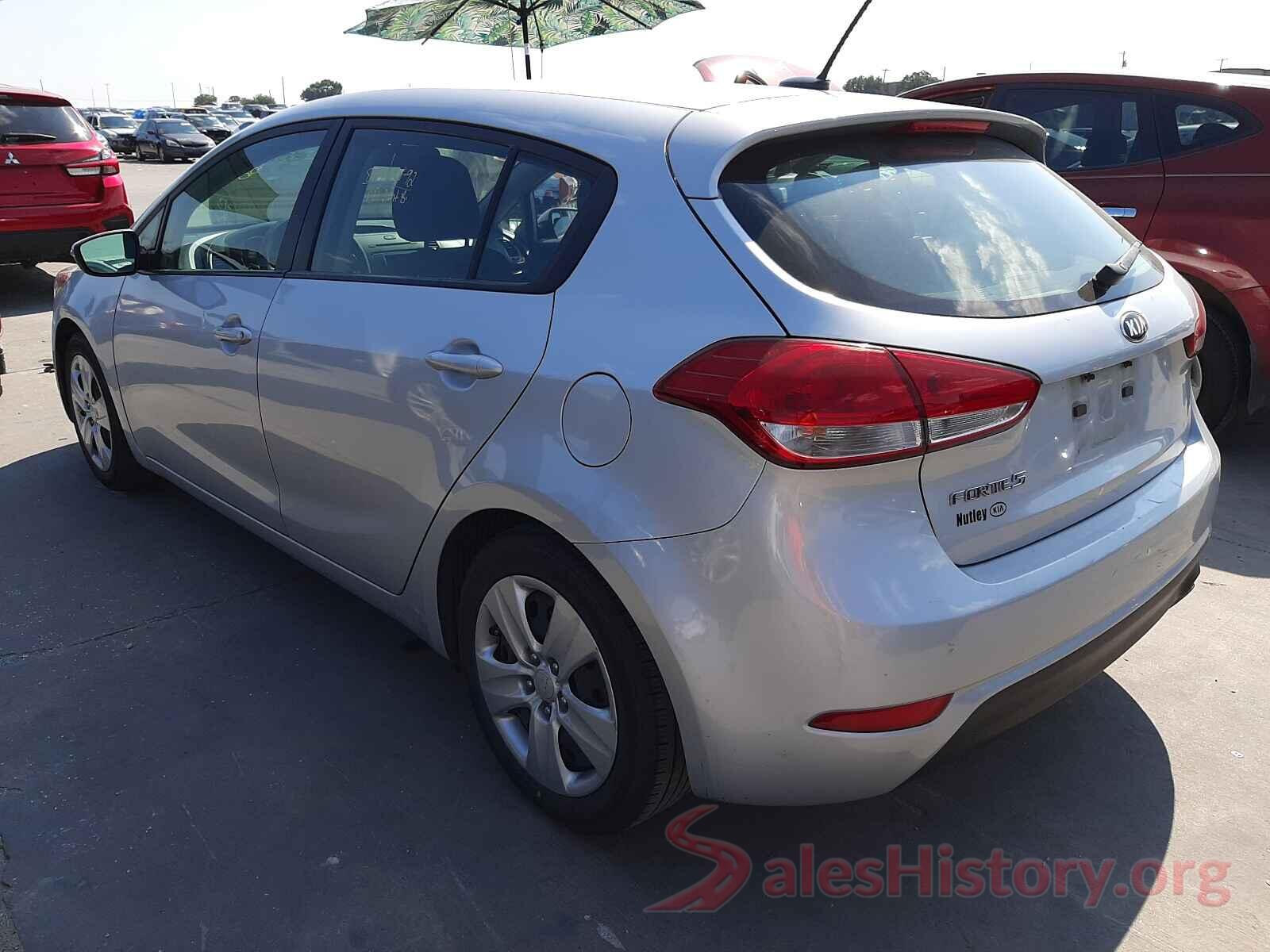 KNAFK5A89G5583250 2016 KIA FORTE