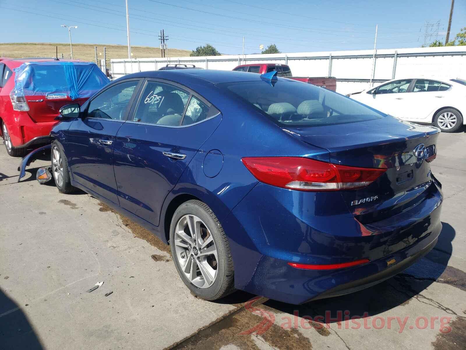 5NPD84LF3HH086677 2017 HYUNDAI ELANTRA