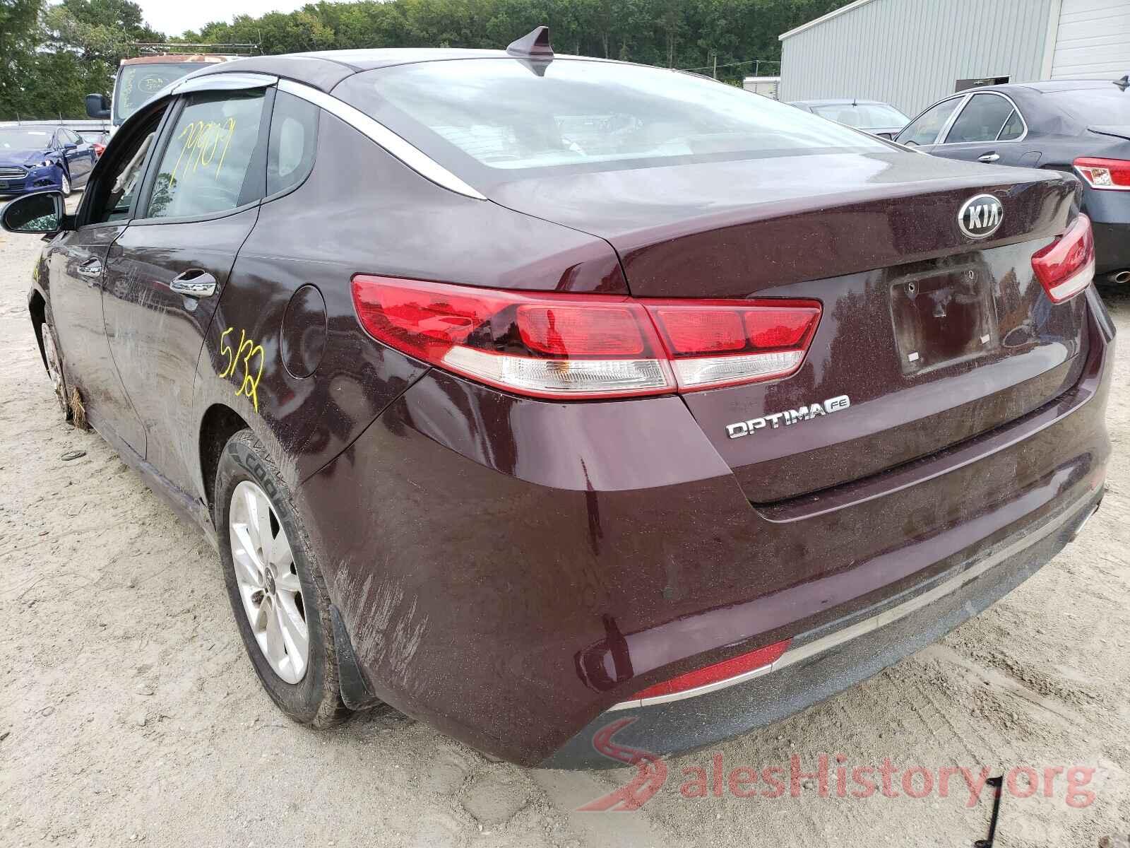 5XXGT4L31GG032578 2016 KIA OPTIMA