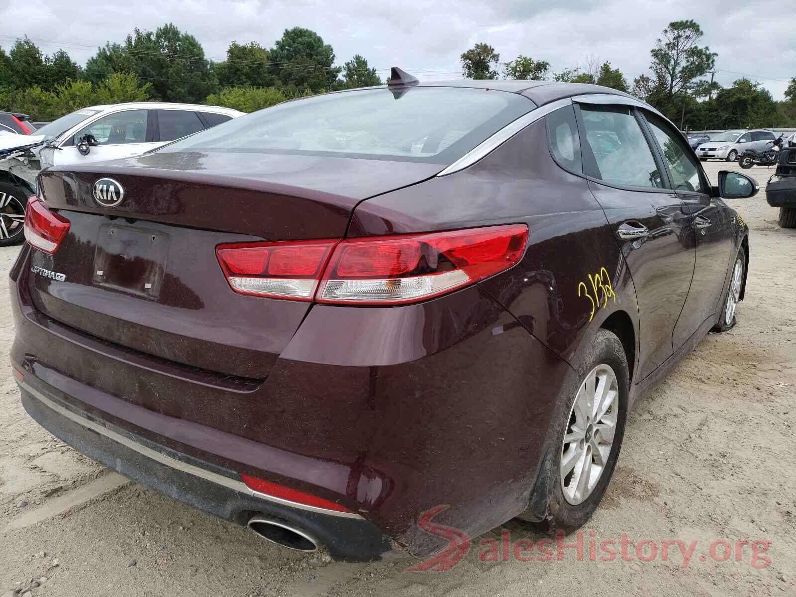 5XXGT4L31GG032578 2016 KIA OPTIMA