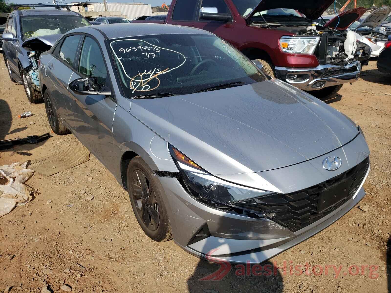 5NPLM4AG1MH019721 2021 HYUNDAI ELANTRA