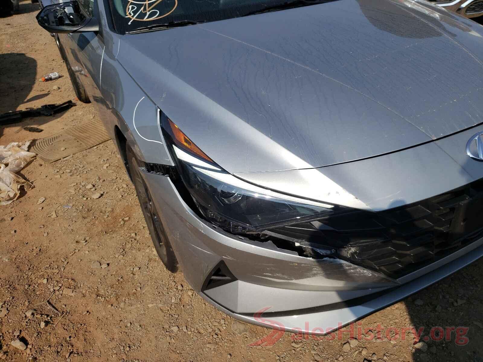 5NPLM4AG1MH019721 2021 HYUNDAI ELANTRA