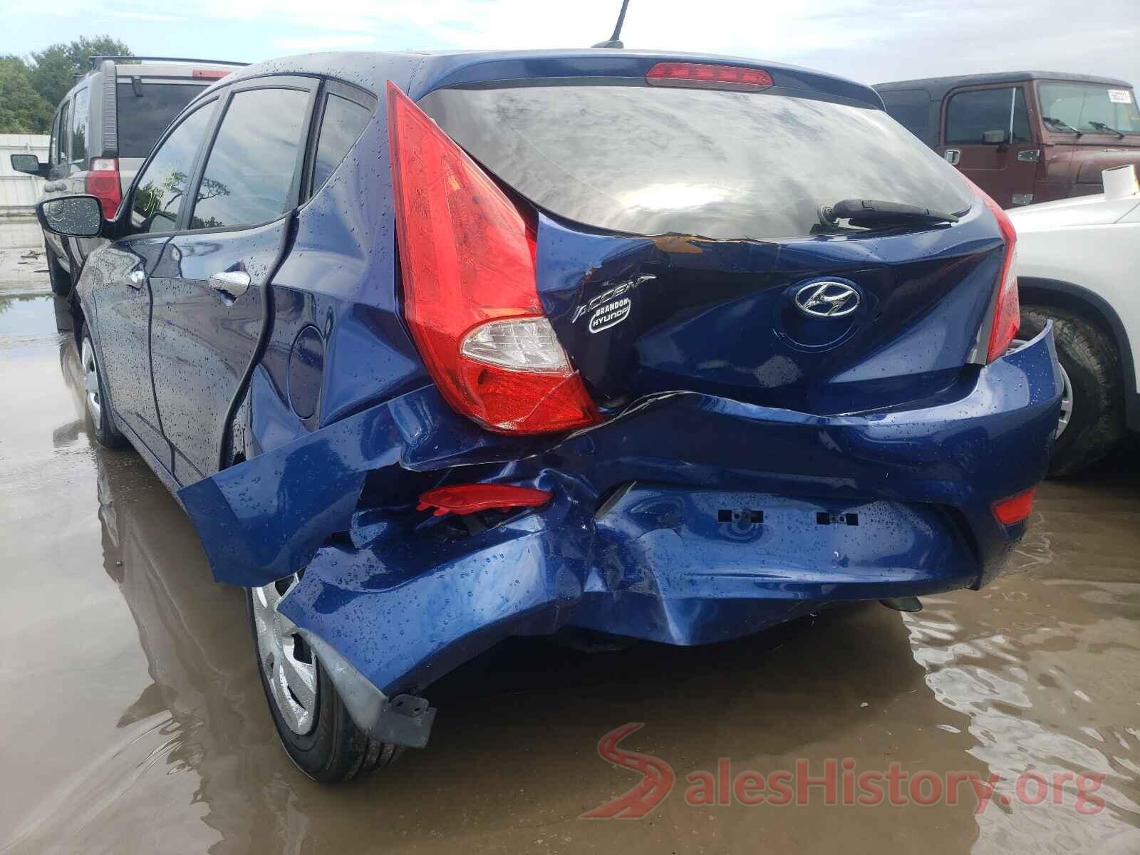 KMHCT5AE8GU244358 2016 HYUNDAI ACCENT