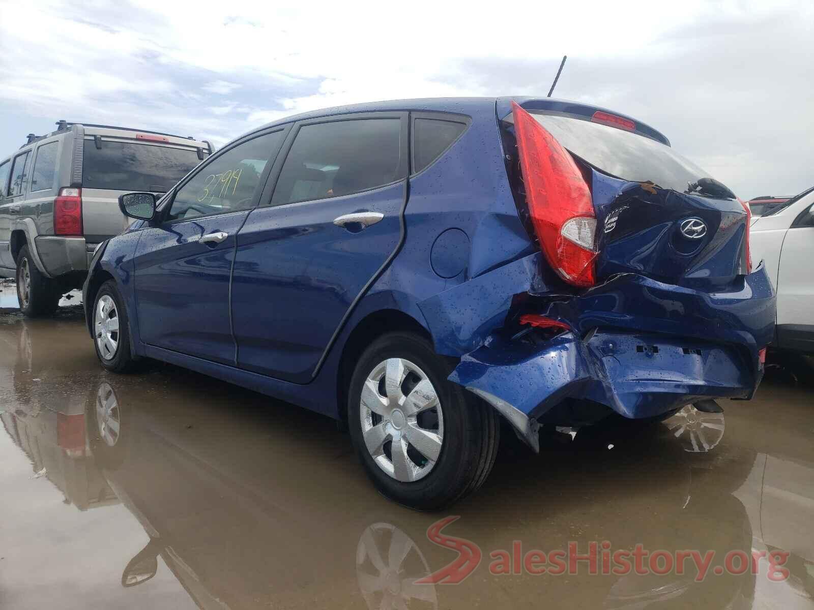 KMHCT5AE8GU244358 2016 HYUNDAI ACCENT