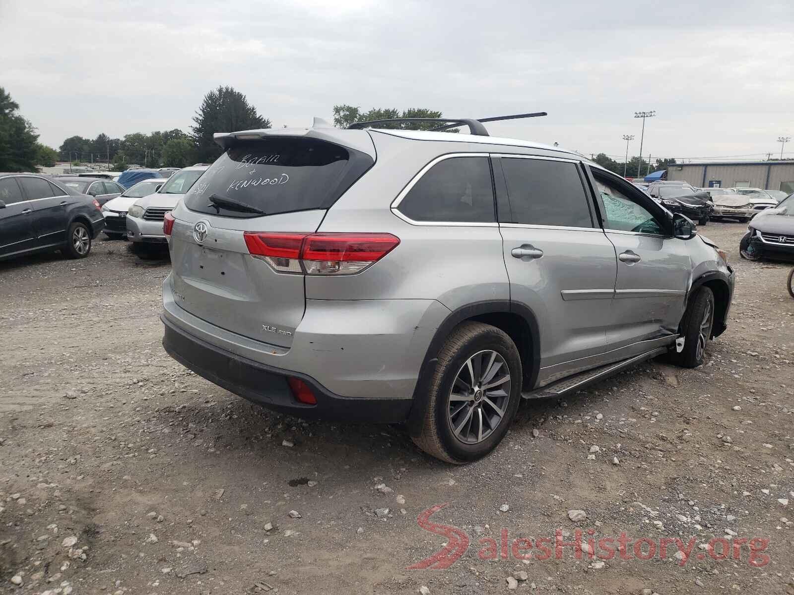 5TDJZRFH3JS549072 2018 TOYOTA HIGHLANDER