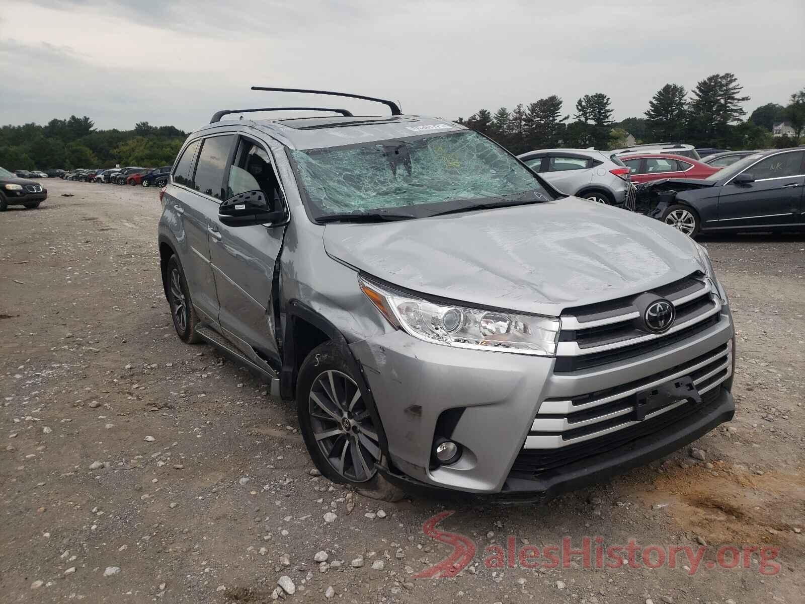 5TDJZRFH3JS549072 2018 TOYOTA HIGHLANDER