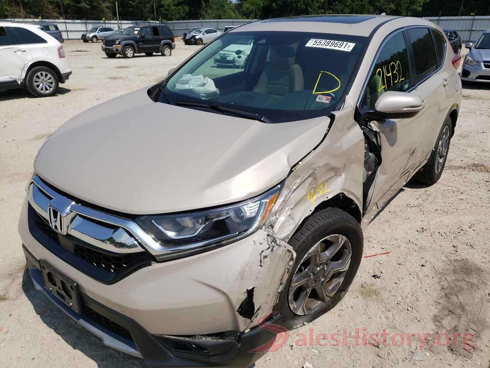 2HKRW1H89JH522863 2018 HONDA CRV