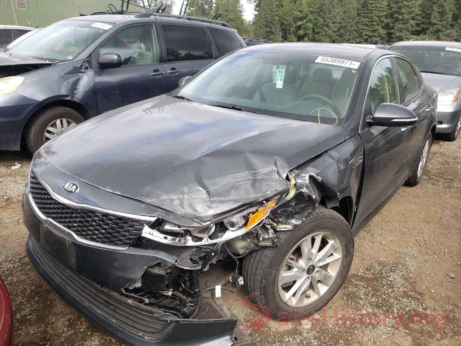 KNAGT4L35G5074611 2016 KIA OPTIMA