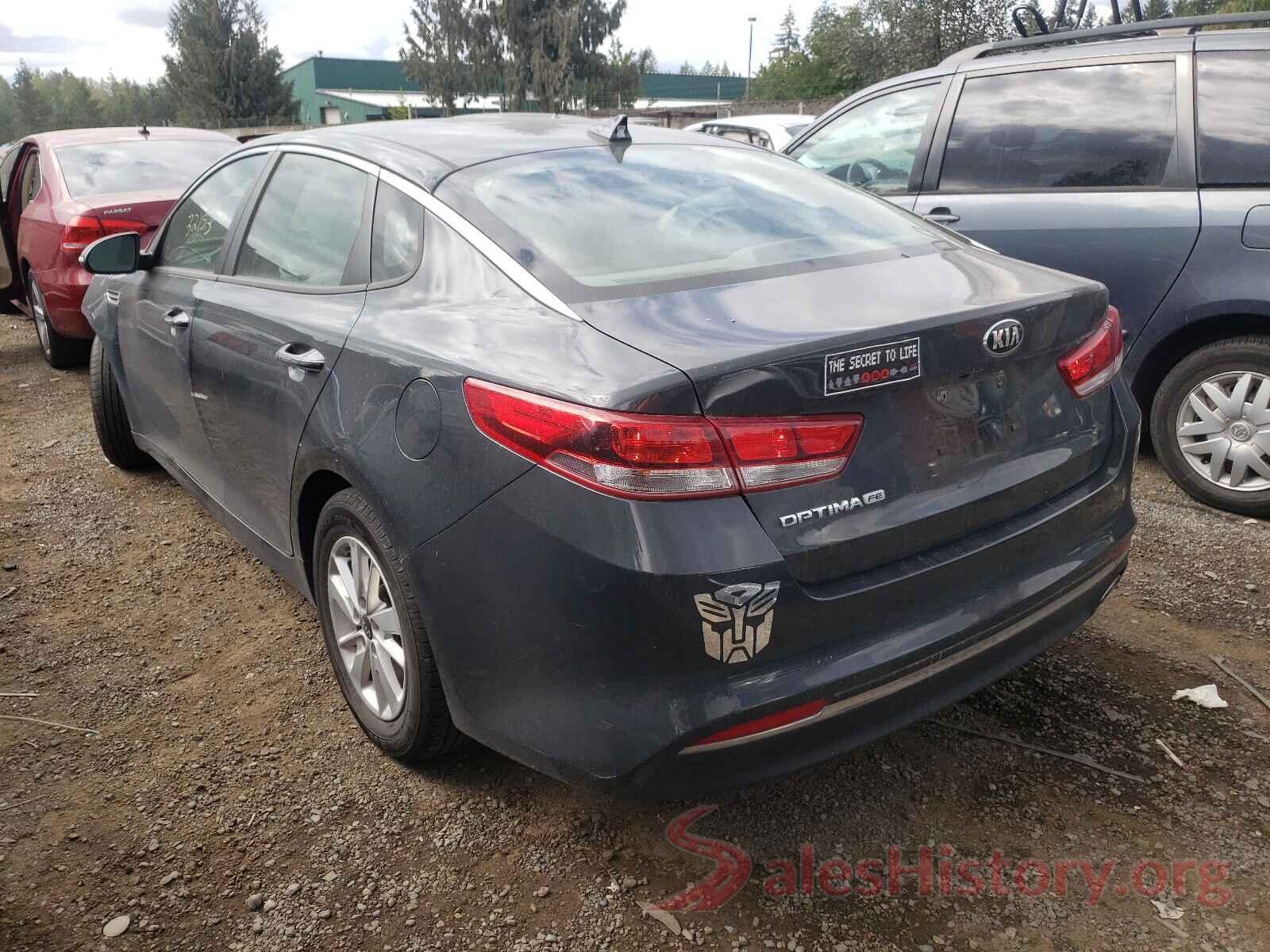 KNAGT4L35G5074611 2016 KIA OPTIMA