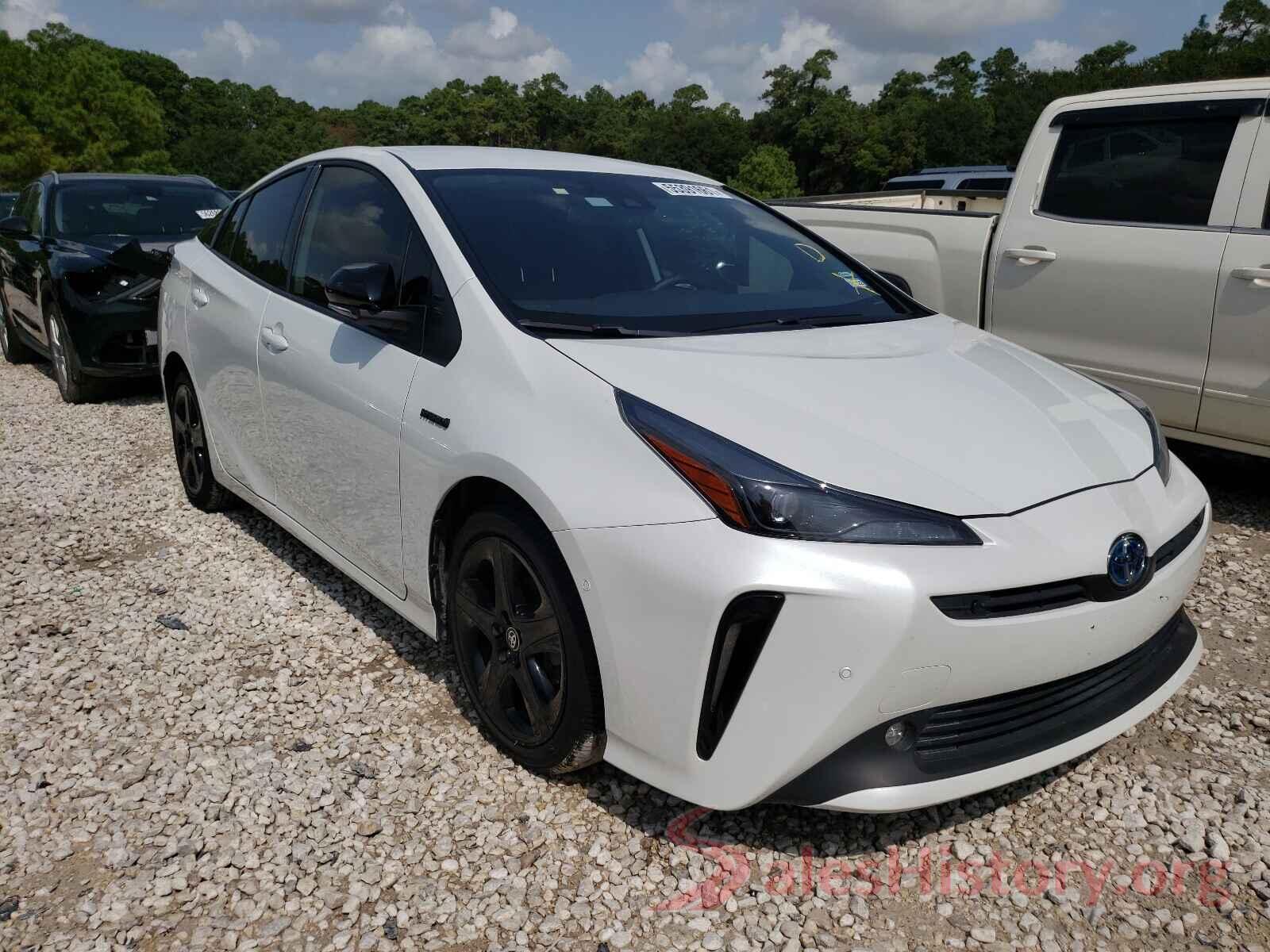 JTDKAMFU4M3127961 2021 TOYOTA PRIUS