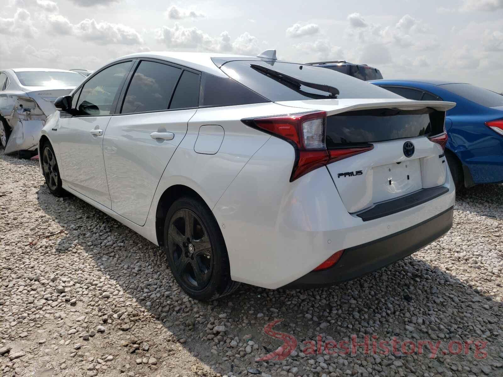 JTDKAMFU4M3127961 2021 TOYOTA PRIUS