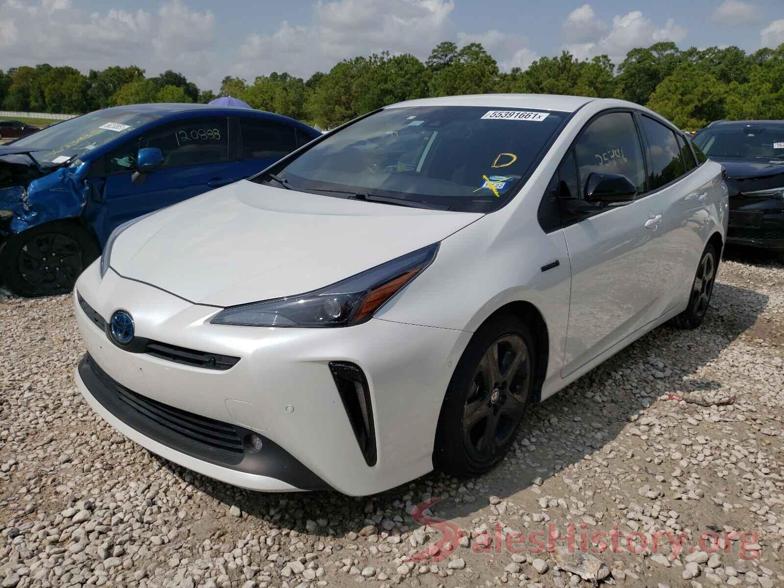 JTDKAMFU4M3127961 2021 TOYOTA PRIUS