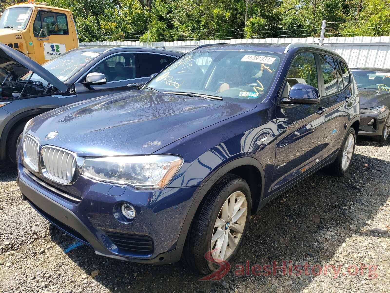 5UXWX9C55H0D97056 2017 BMW X3