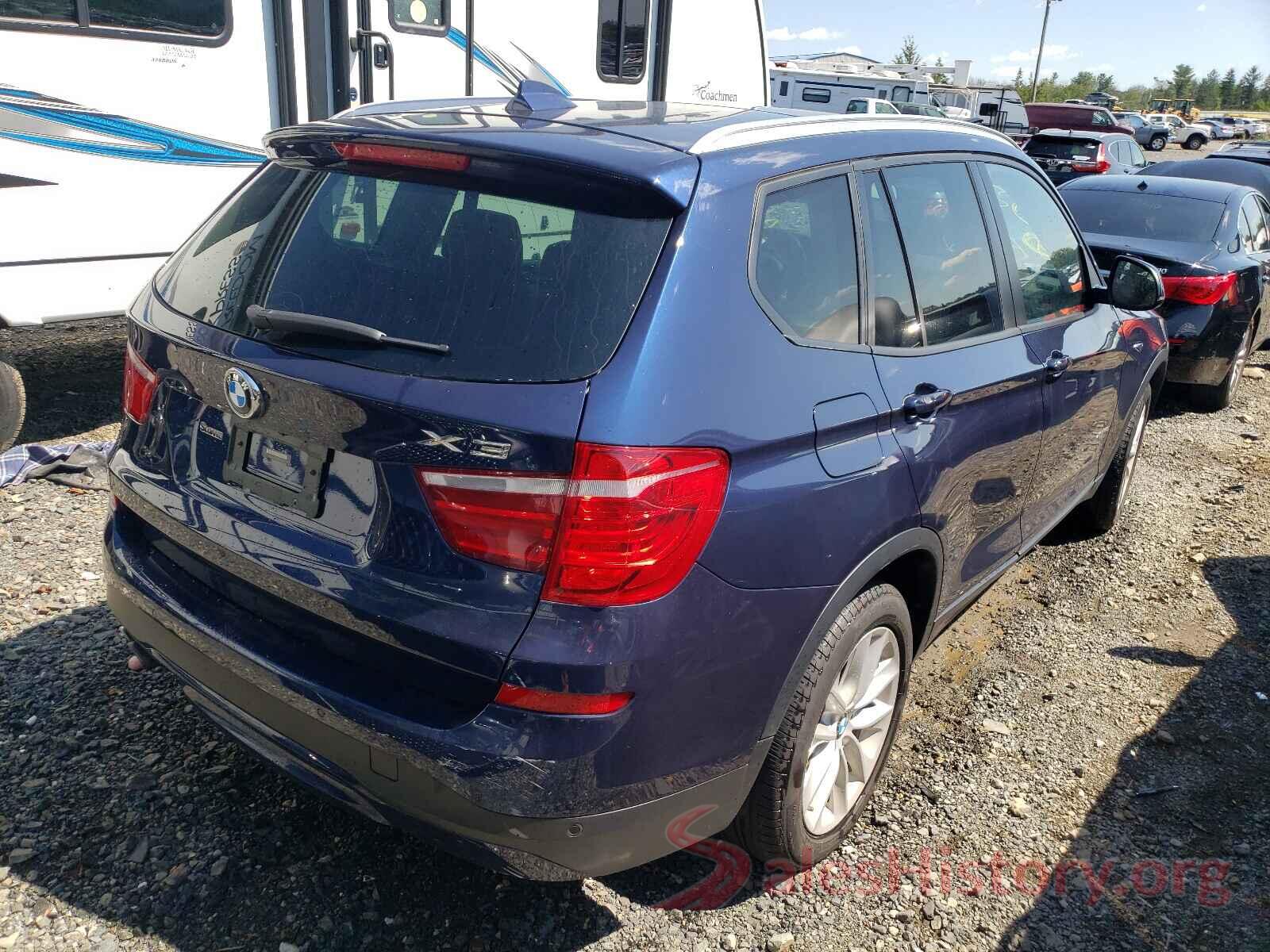 5UXWX9C55H0D97056 2017 BMW X3