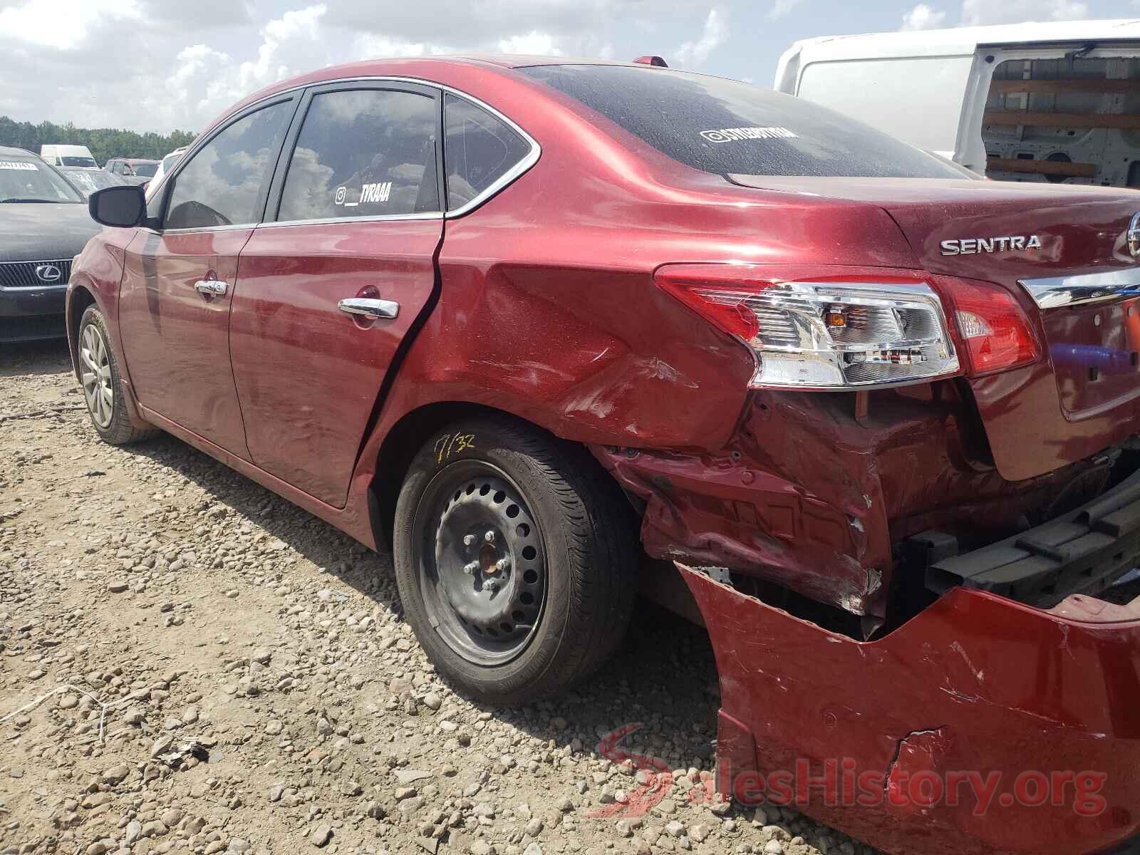 3N1AB7AP6HY402967 2017 NISSAN SENTRA