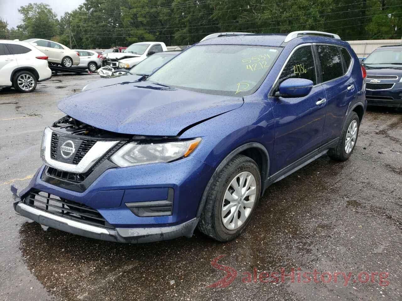 KNMAT2MT7HP579101 2017 NISSAN ROGUE