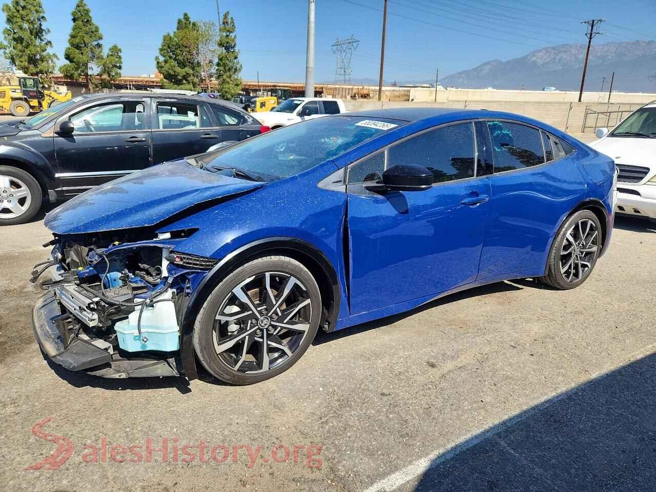 JTDACACU5P3009317 2023 TOYOTA PRIUS