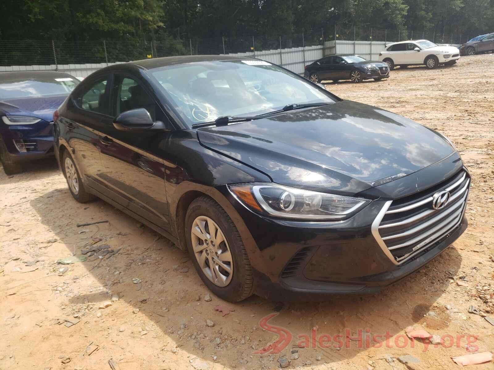 KMHD74LF5HU078049 2017 HYUNDAI ELANTRA