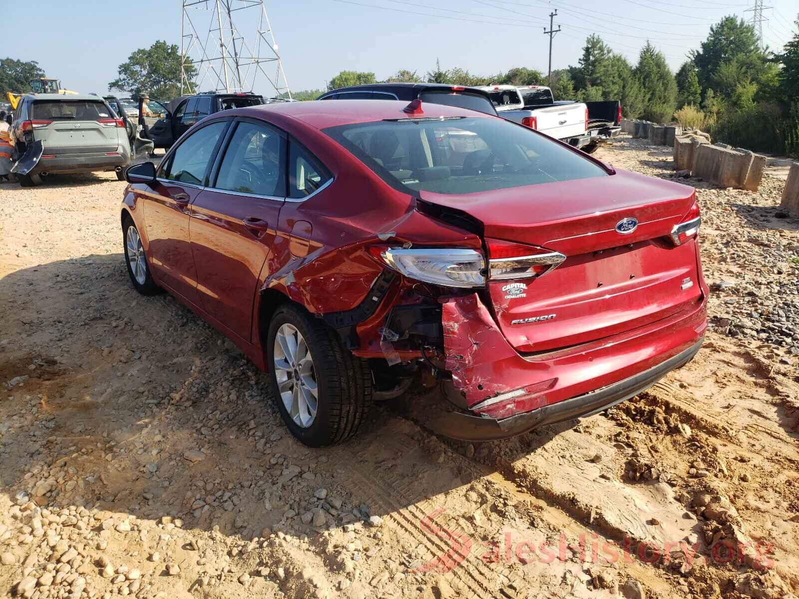 3FA6P0HD2LR183912 2020 FORD FUSION