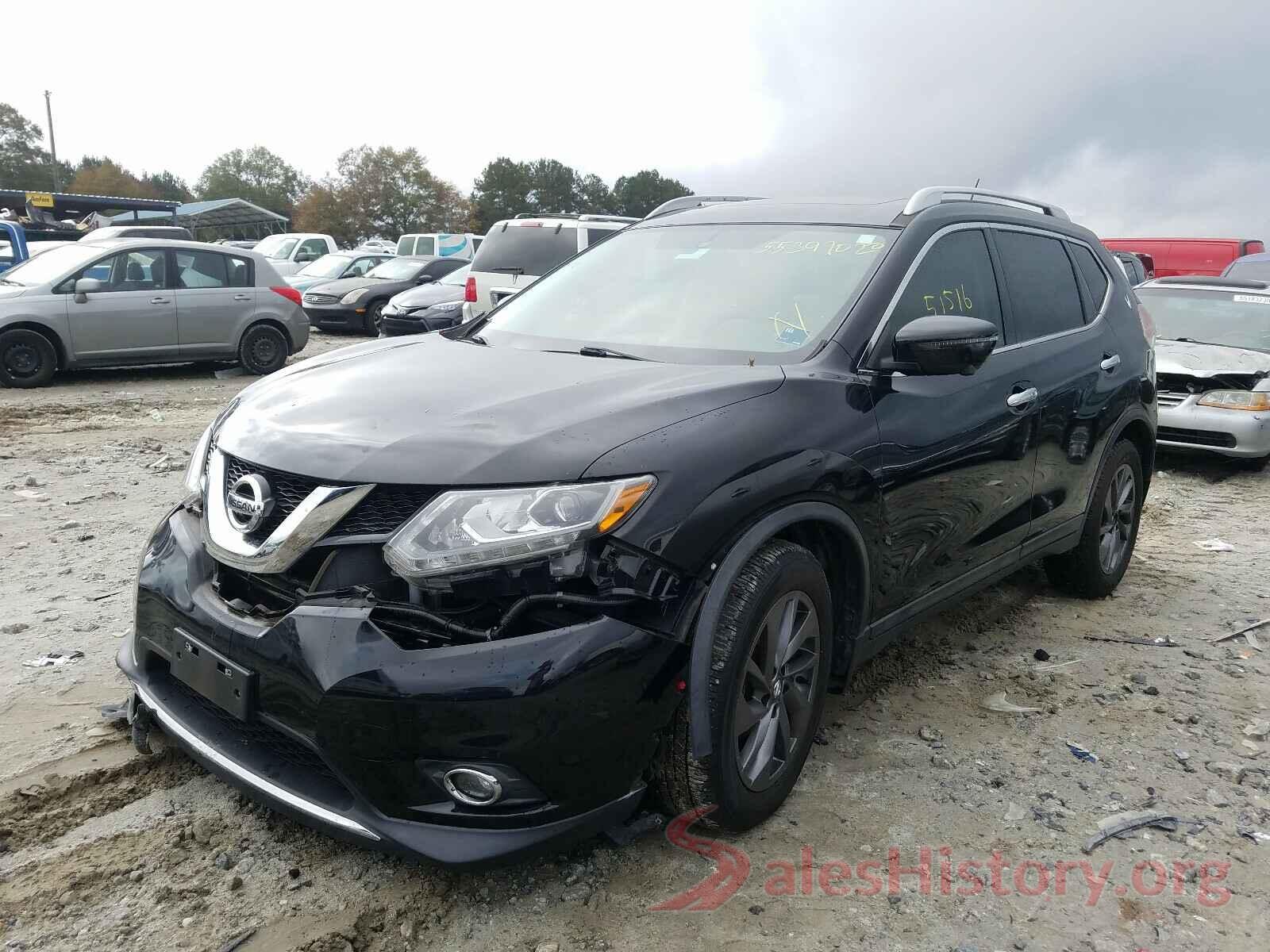 5N1AT2MT8GC883667 2016 NISSAN ROGUE