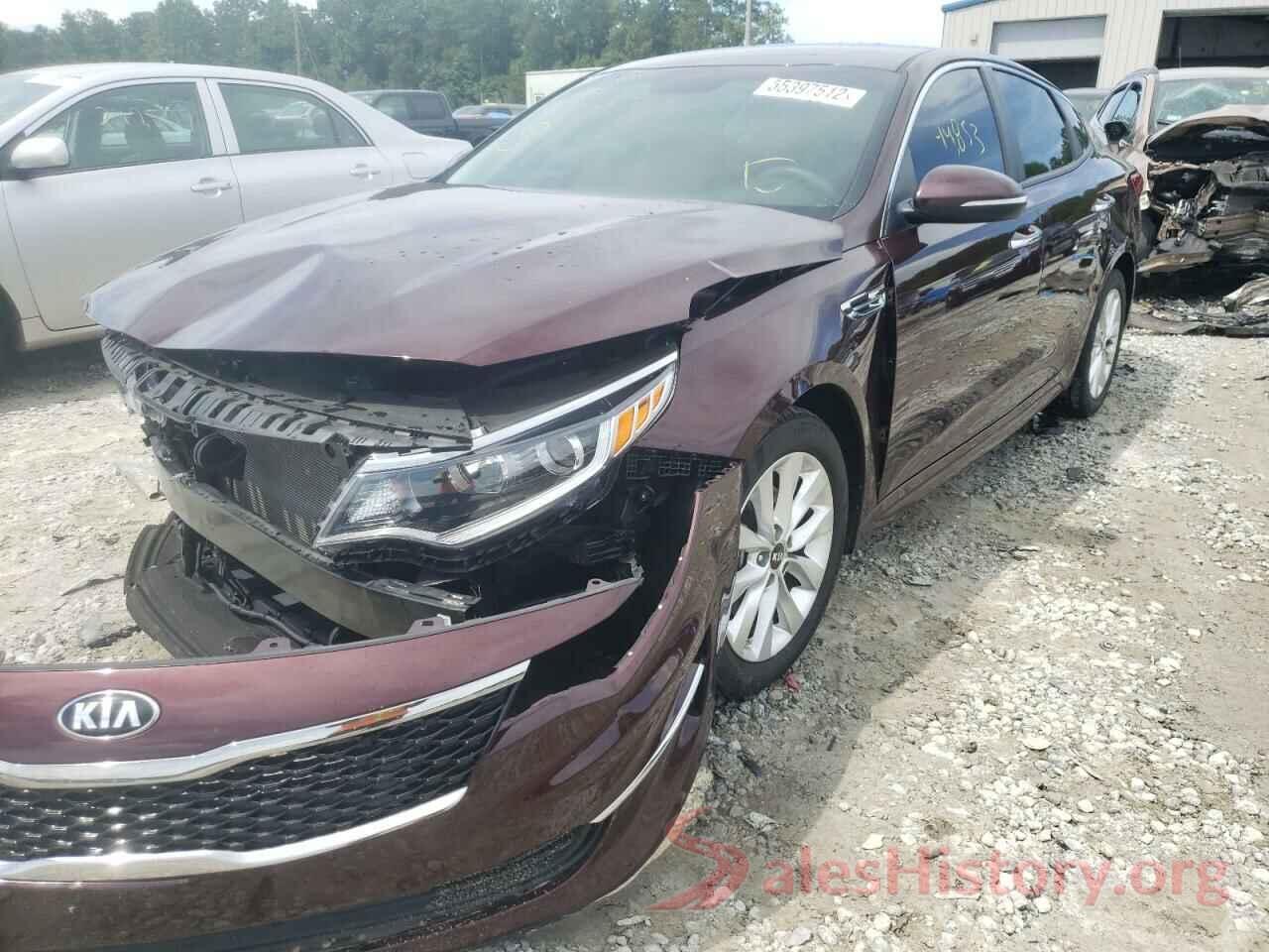 5XXGT4L33JG254126 2018 KIA OPTIMA