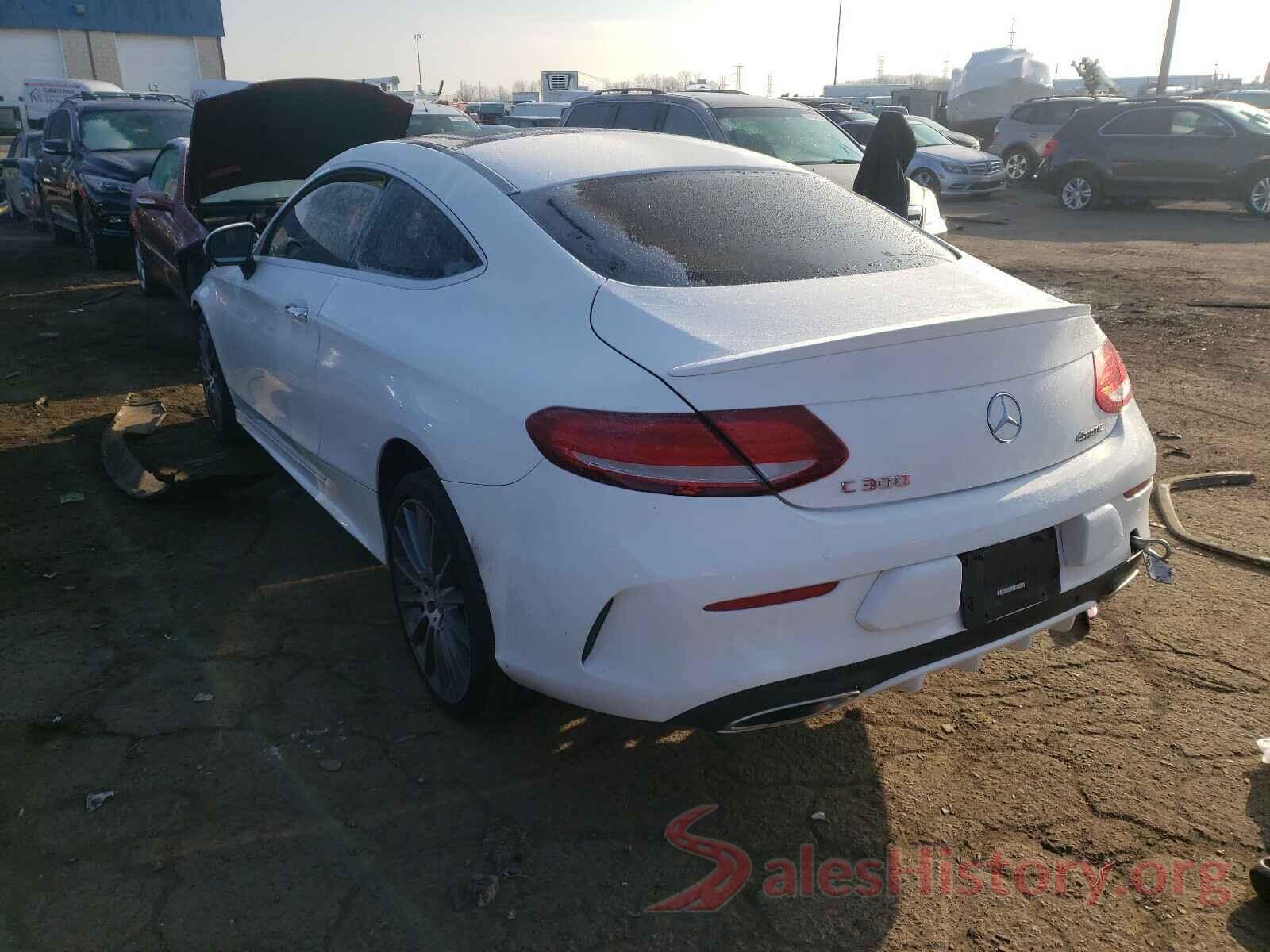 WDDWJ4KB8HF468960 2017 MERCEDES-BENZ C CLASS