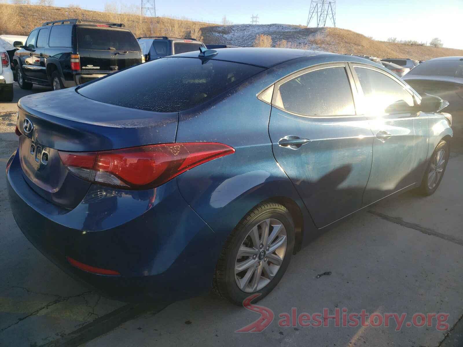 KMHDH4AE7GU542061 2016 HYUNDAI ELANTRA