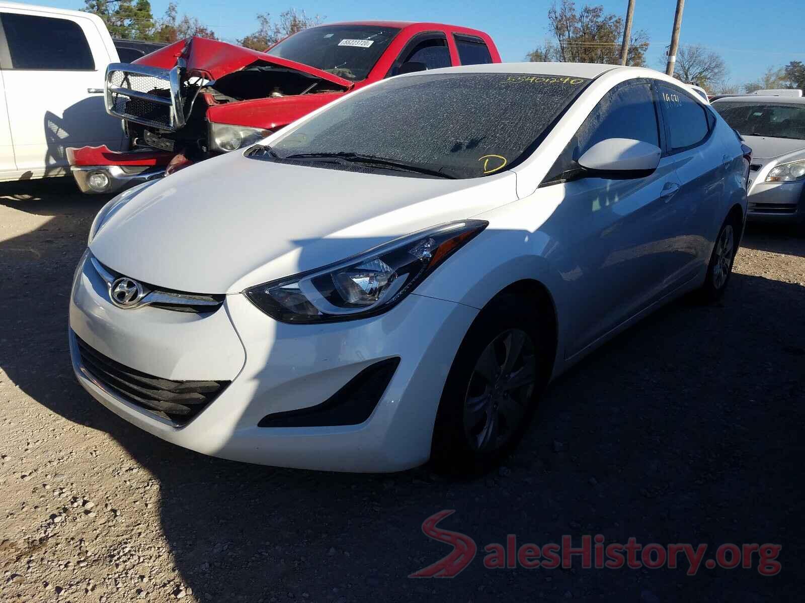 5NPDH4AE5GH735209 2016 HYUNDAI ELANTRA