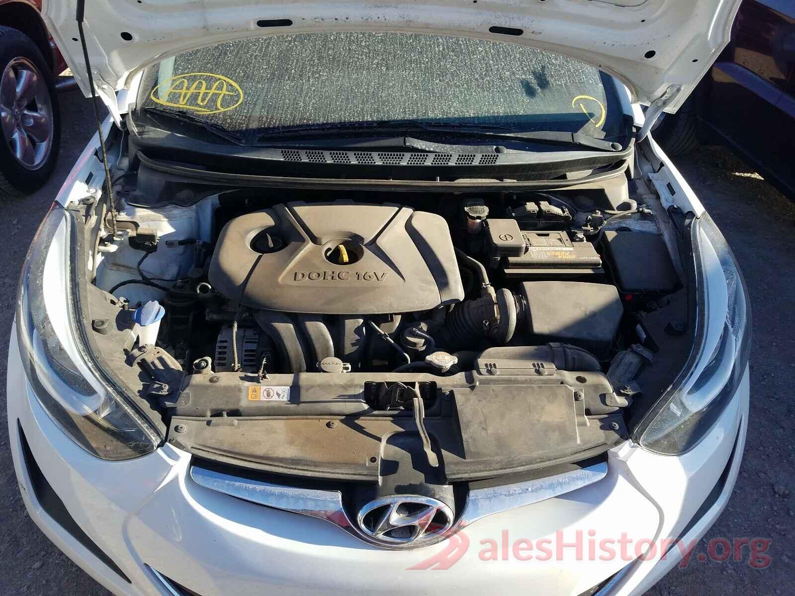 5NPDH4AE5GH735209 2016 HYUNDAI ELANTRA