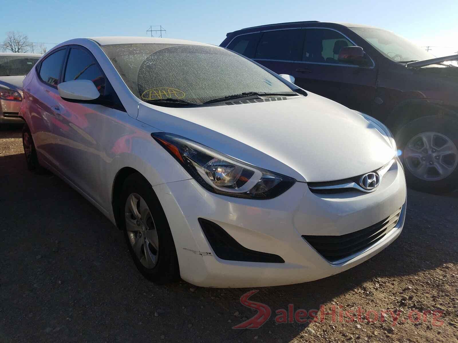 5NPDH4AE5GH735209 2016 HYUNDAI ELANTRA