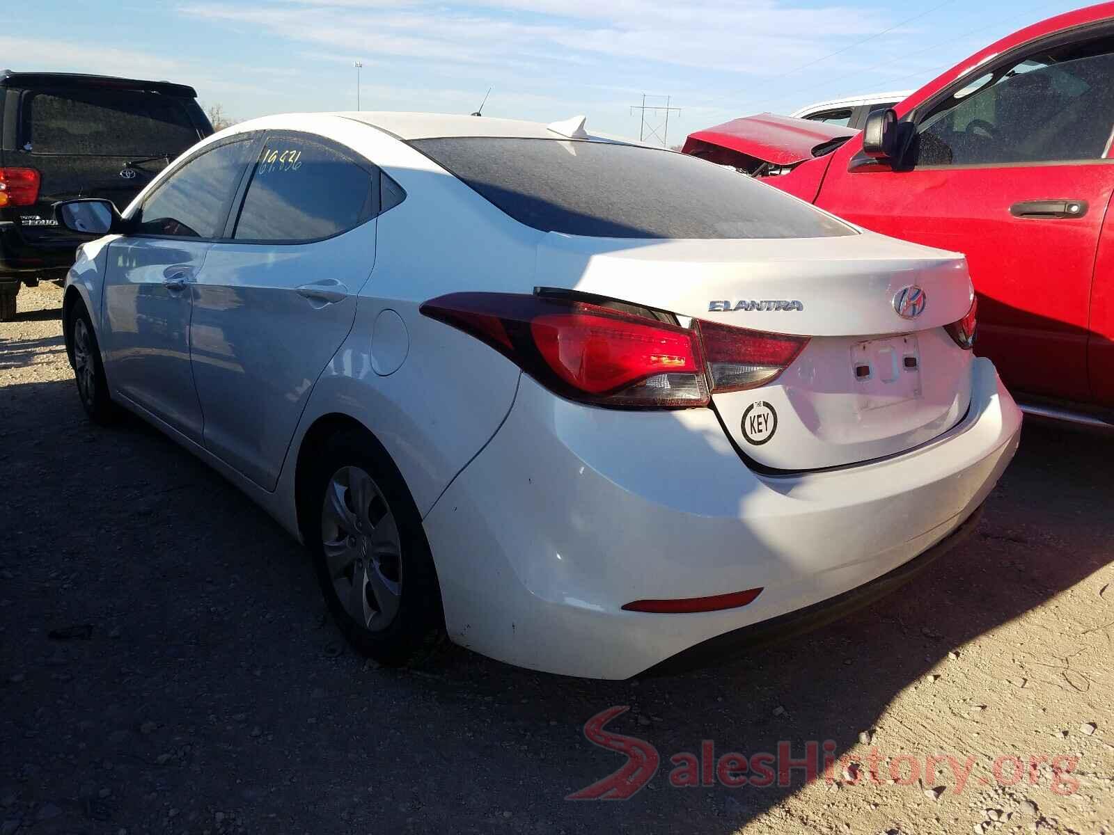 5NPDH4AE5GH735209 2016 HYUNDAI ELANTRA