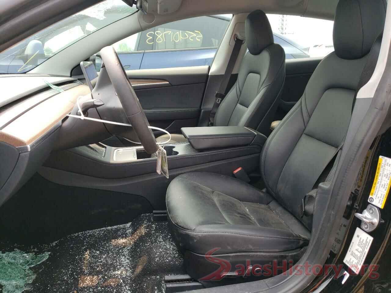 5YJ3E1EA7NF290817 2022 TESLA MODEL 3