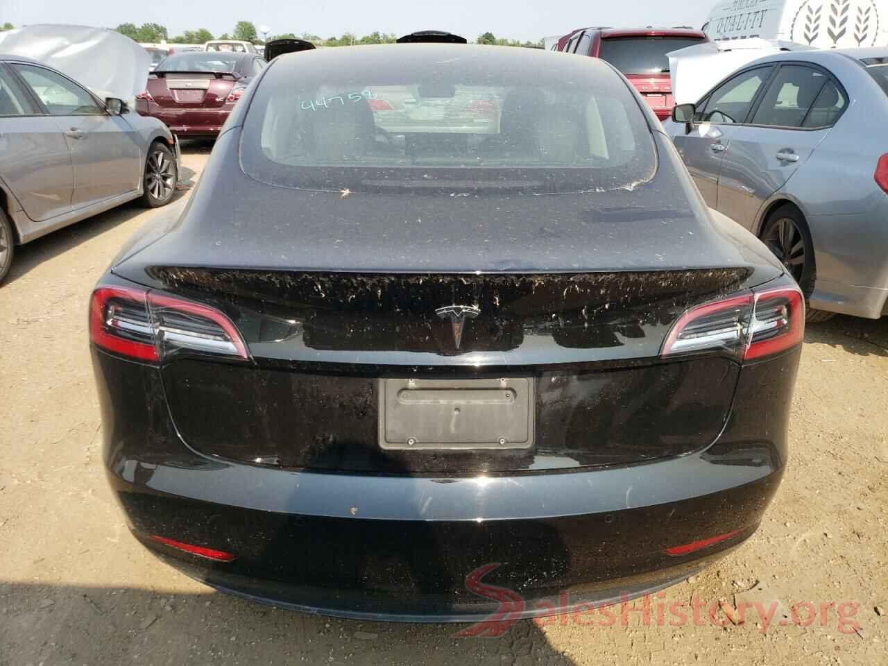 5YJ3E1EA7NF290817 2022 TESLA MODEL 3