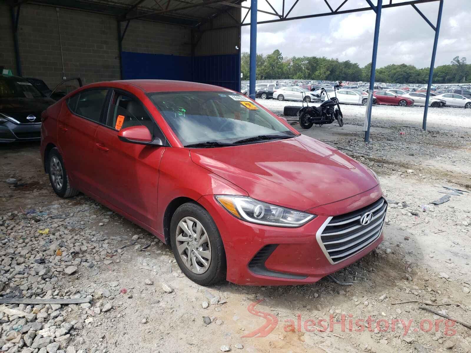 5NPD74LF1JH243227 2018 HYUNDAI ELANTRA