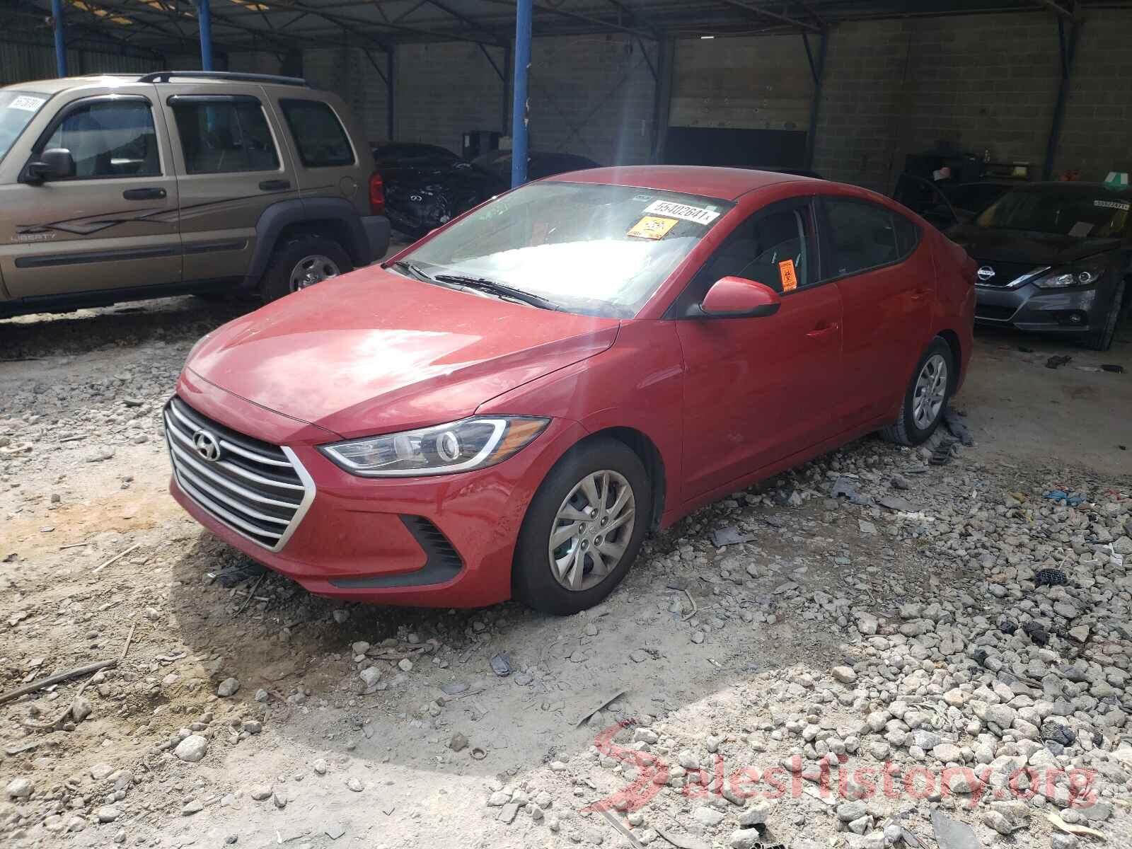 5NPD74LF1JH243227 2018 HYUNDAI ELANTRA