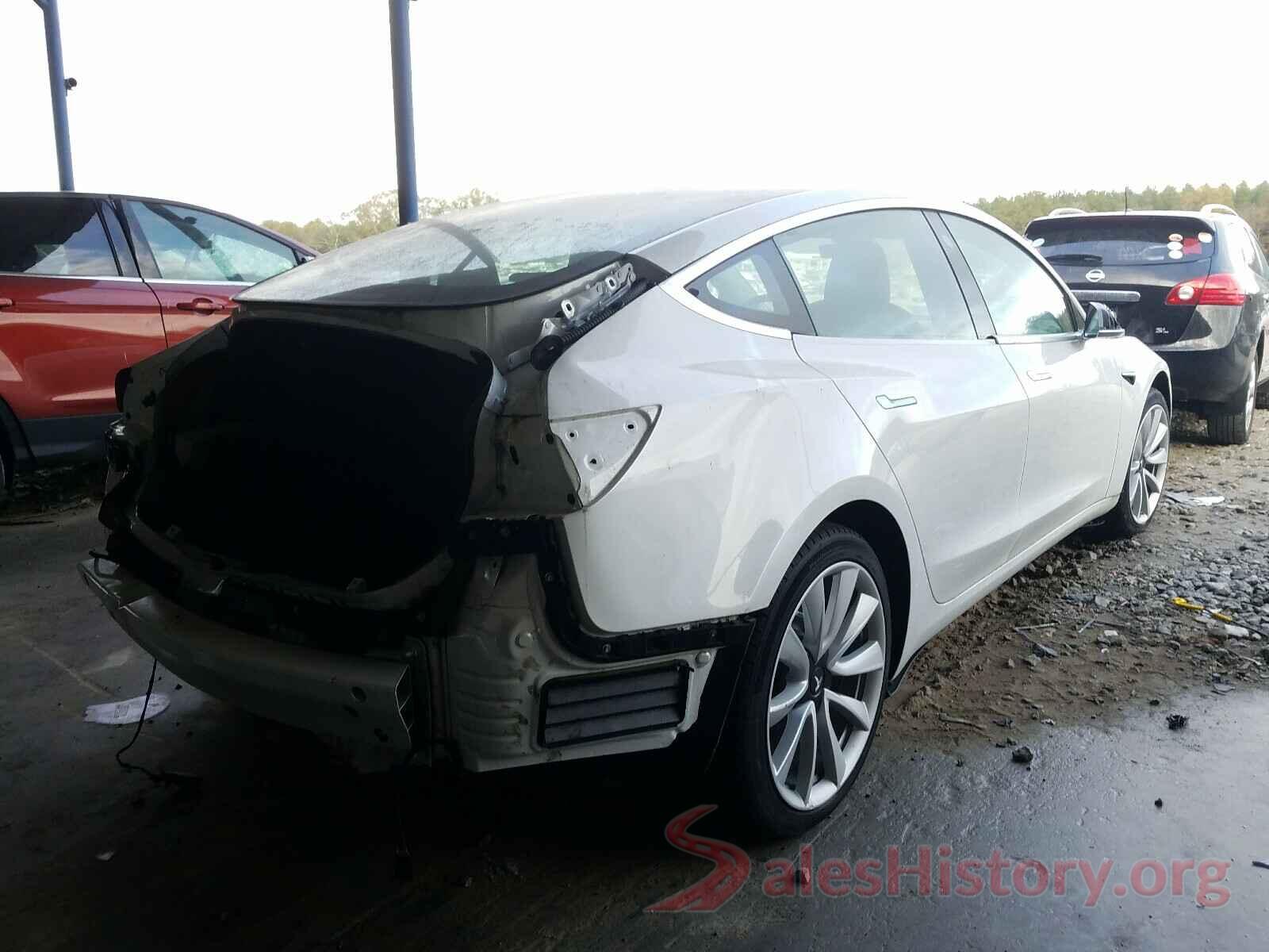 5YJ3E1EA5JF164711 2018 TESLA MODEL 3