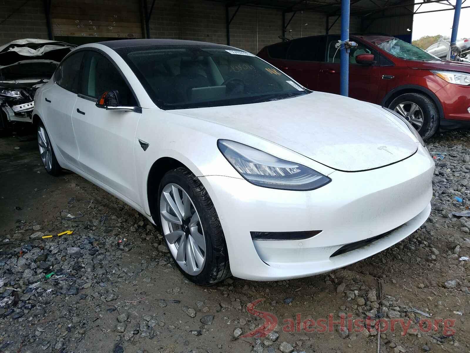 5YJ3E1EA5JF164711 2018 TESLA MODEL 3