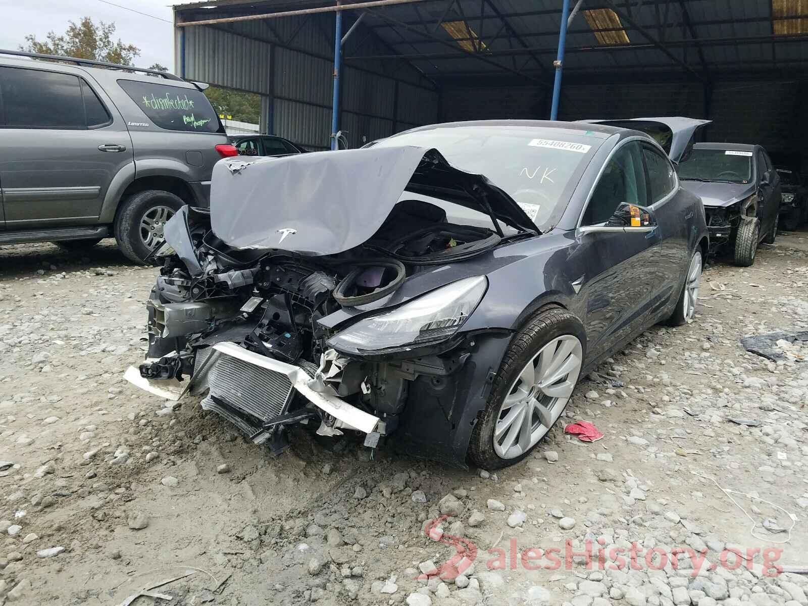 5YJ3E1EA2JF154833 2018 TESLA MODEL 3