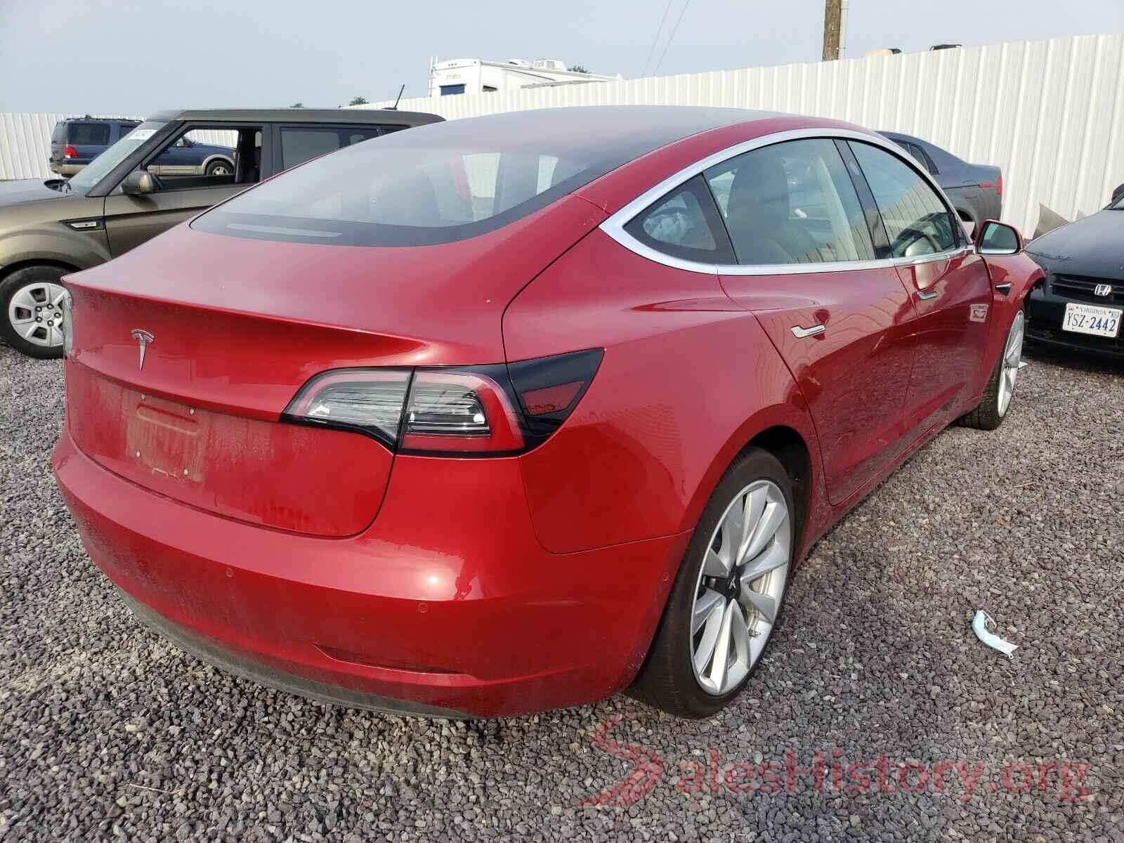 5YJ3E1EA0JF163689 2018 TESLA MODEL 3